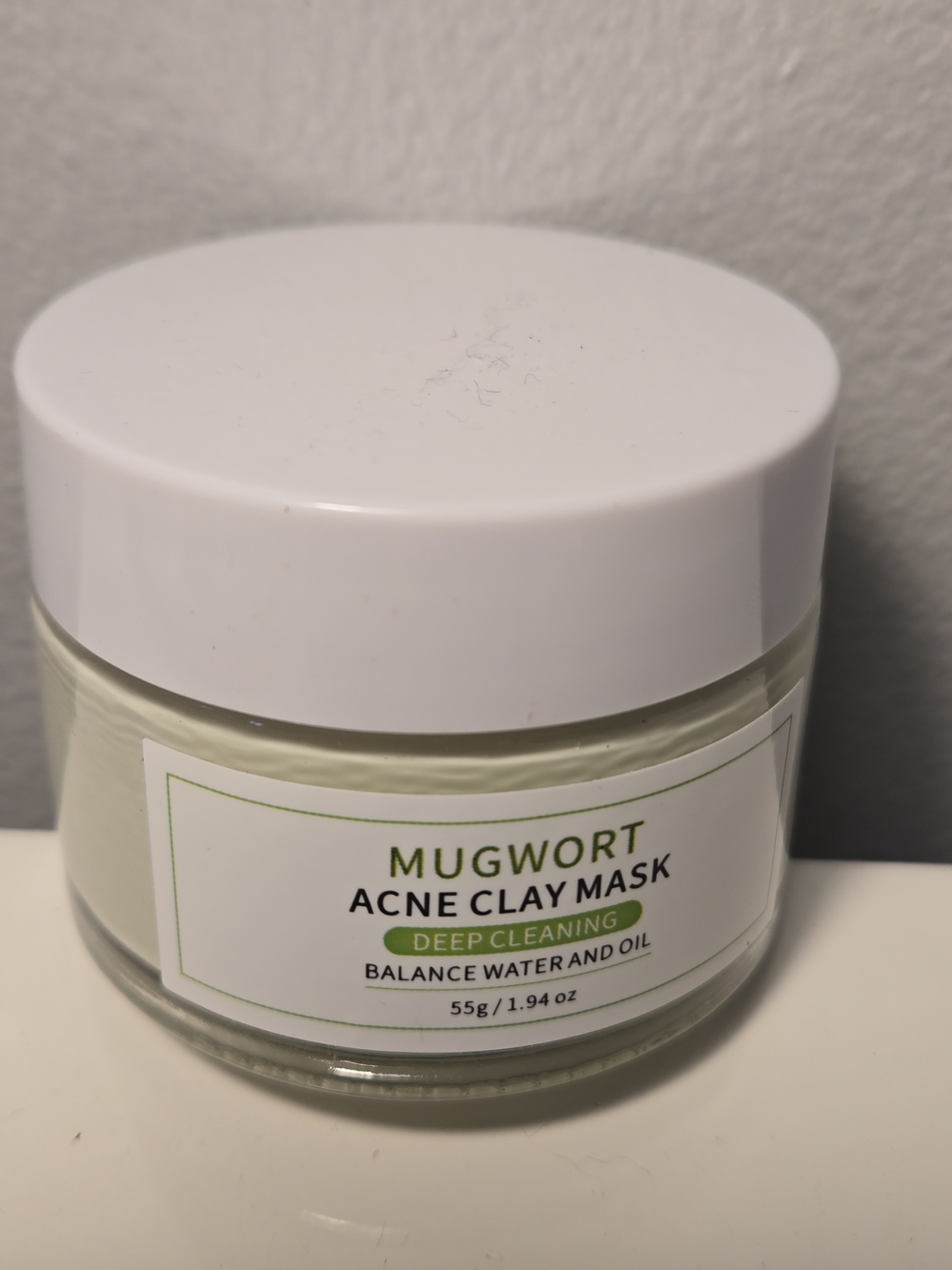 New Mugwort Acne Clay Mask – Green Deep-Cleaning Face Mask